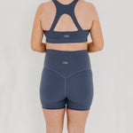 AXK CORE Maternity Bike Short | Blue | Milk & Baby