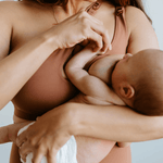 AXK CORE Cross Body Nursing Bra | Brown | Milk & Baby