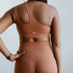 AXK CORE Cross Body Nursing Bra | Brown | Milk & Baby