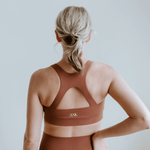 AXK CORE Full Support Nursing Bra | Brown | Milk & Baby