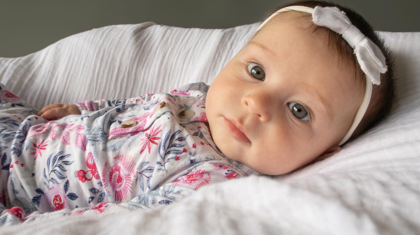 Aspen Outfit, Hat and Headband Set | Bloom | Milk & Baby