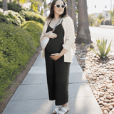 Charlie Maternity & Nursing Romper | Black | Milk & Baby