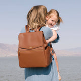 Cognac Classic Diaper Bag II | Milk & Baby