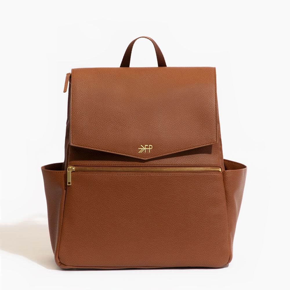 Cognac Classic Diaper Bag II | Milk & Baby