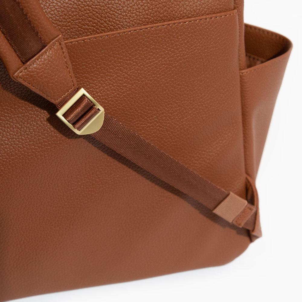 Cognac Classic Diaper Bag II | Milk & Baby