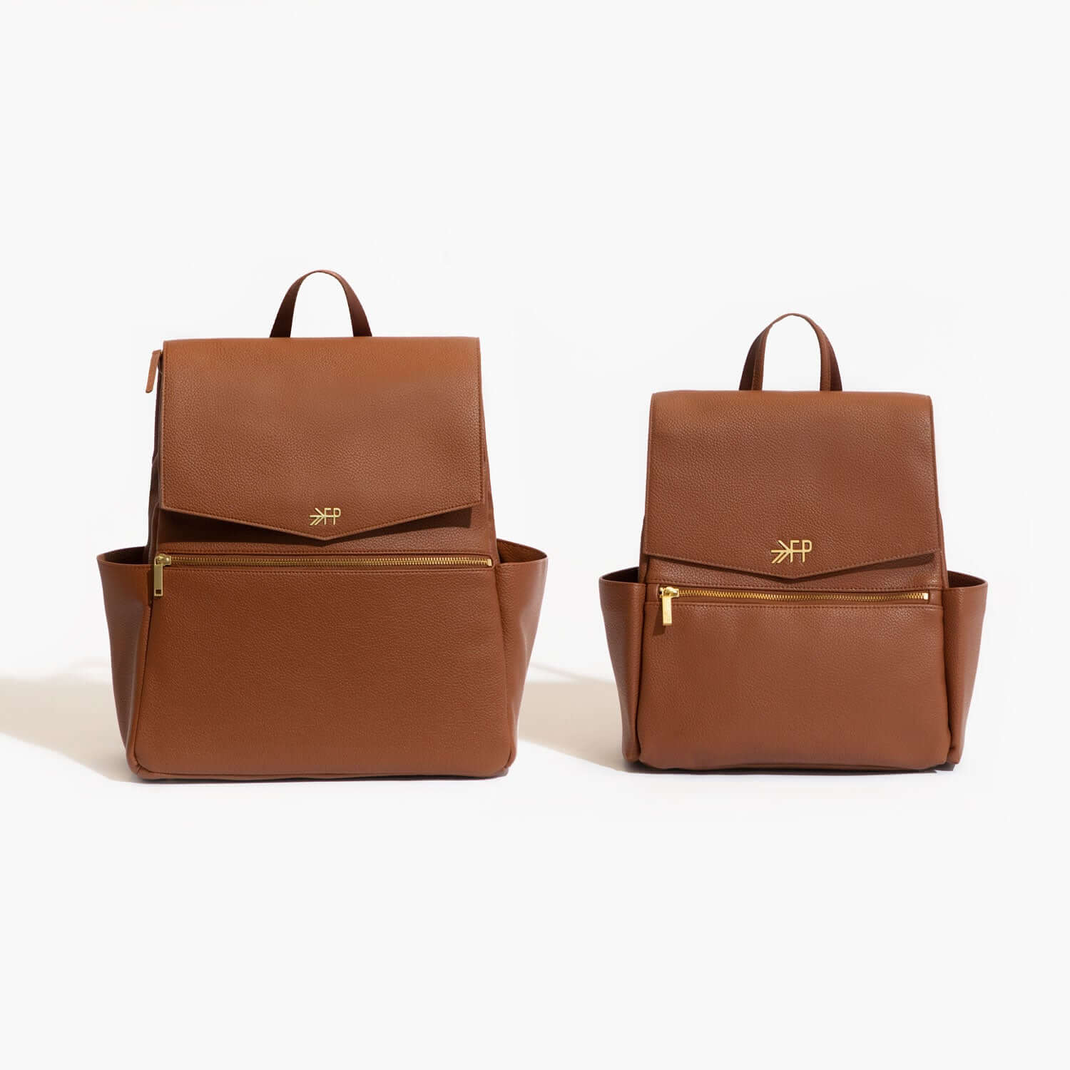 Cognac Mini Classic Bag II | Milk & Baby