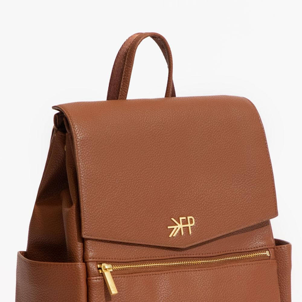Cognac Mini Classic Bag II | Milk & Baby