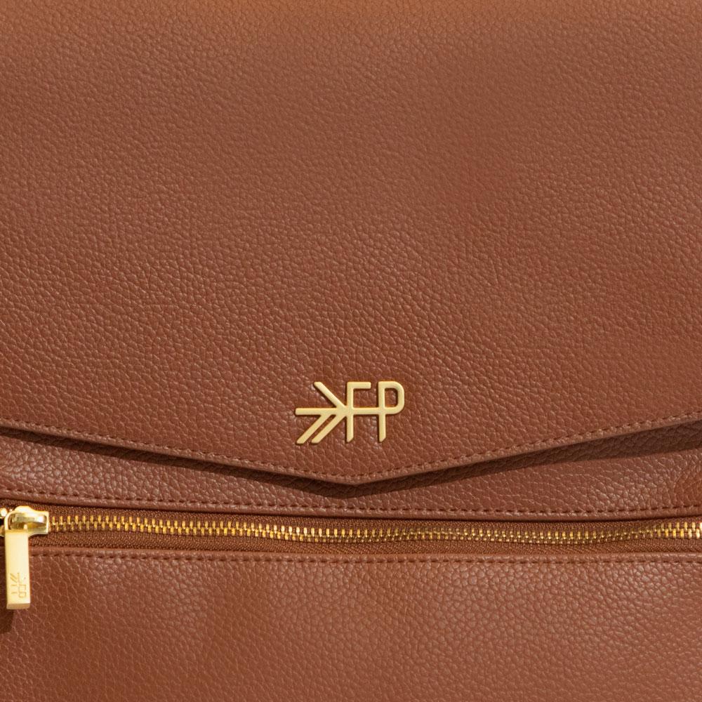 Cognac Mini Classic Bag II | Milk & Baby