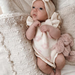 Luna + Luca Floral Frills Romper | Milk & Baby