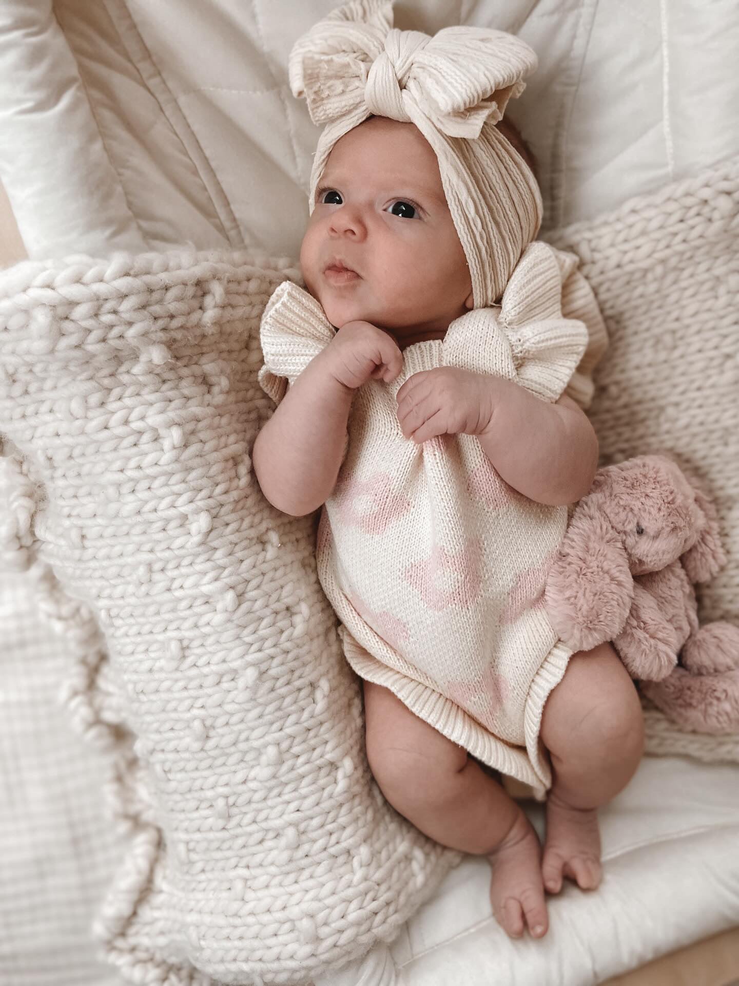 Luna + Luca Floral Frills Romper | Milk & Baby
