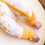 You Are My Sunshine Zipper Lounger | Milk & Baby