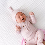 Aspen Outfit, Hat and Headband Set | Dusty Rose | Milk & Baby