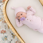 Aspen Outfit, Hat and Headband Set | Dusty Rose | Milk & Baby