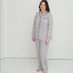 Allie Leopard Bamboo Women's Luxe Lounge Set | Milk & Baby
