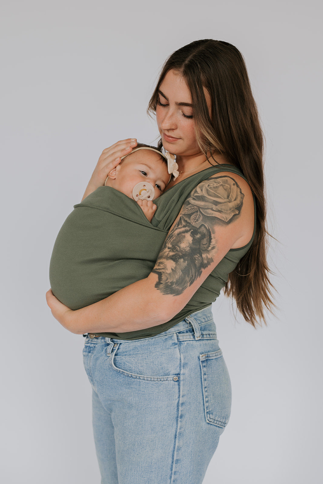 Soothe Shirt | Fern | Milk & Baby