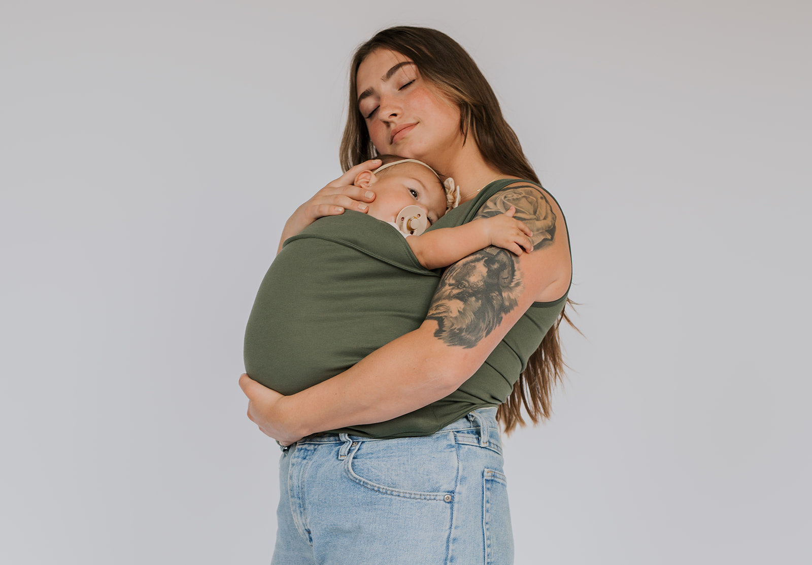 Soothe Shirt | Fern | Milk & Baby