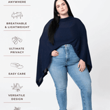 Navy Cocoon+ | Milk & Baby