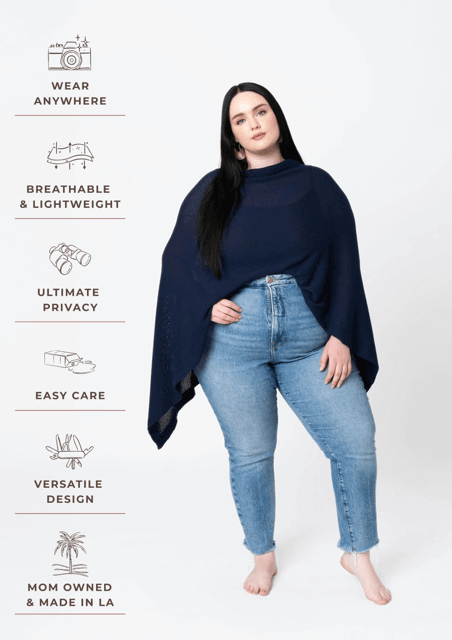 Navy Cocoon+ | Milk & Baby