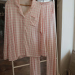 Pink Sugar | Long Sleeve Women's Bamboo Pajama | Milk & Baby