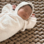 Luna + Luca Cozy Teddy Bonnet | Milk & Baby