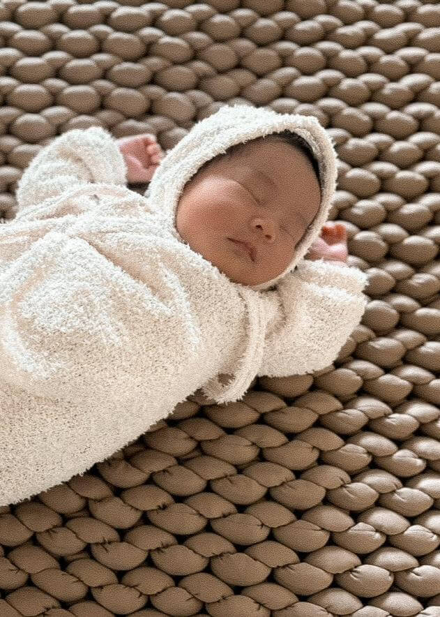 Luna + Luca Cozy Teddy Bonnet | Milk & Baby