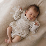 Linen Romper | Flax | Milk & Baby