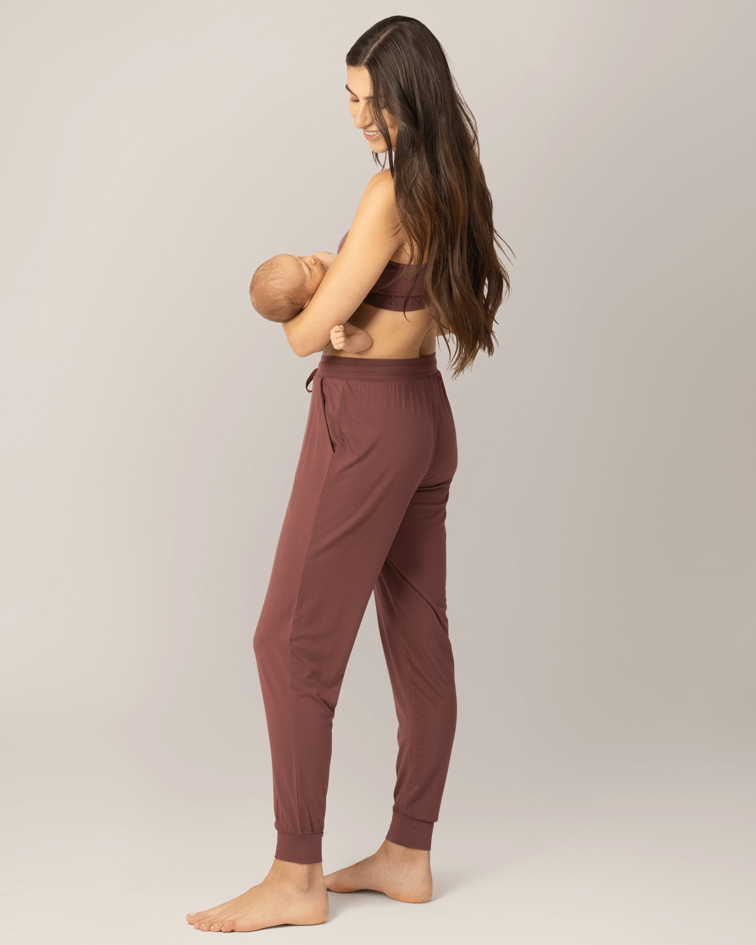 Everyday Lounge Jogger | Redwood | Milk & Baby