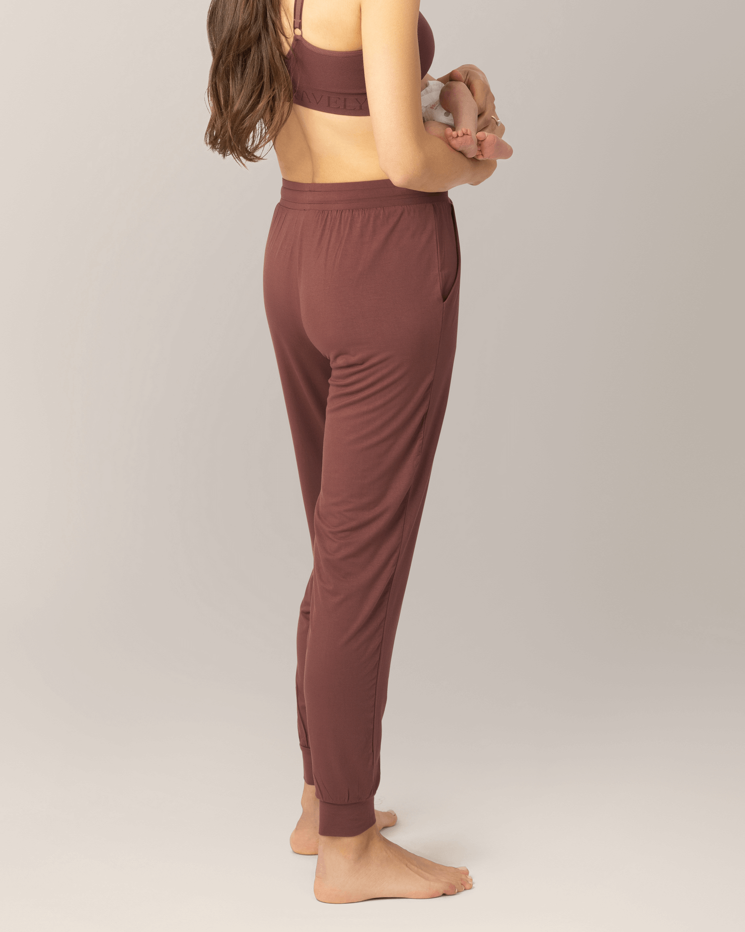 Everyday Lounge Jogger | Redwood | Milk & Baby