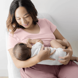 Everyday Maternity & Nursing T-shirt | Dusty Pink | Milk & Baby