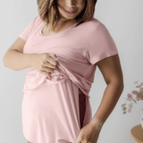 Everyday Maternity & Nursing T-shirt | Dusty Pink | Milk & Baby