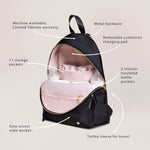 Everyday Diaper Backpack - Black | Milk & Baby