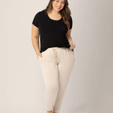Everyday Lounge Jogger | Oatmeal Heather | Milk & Baby