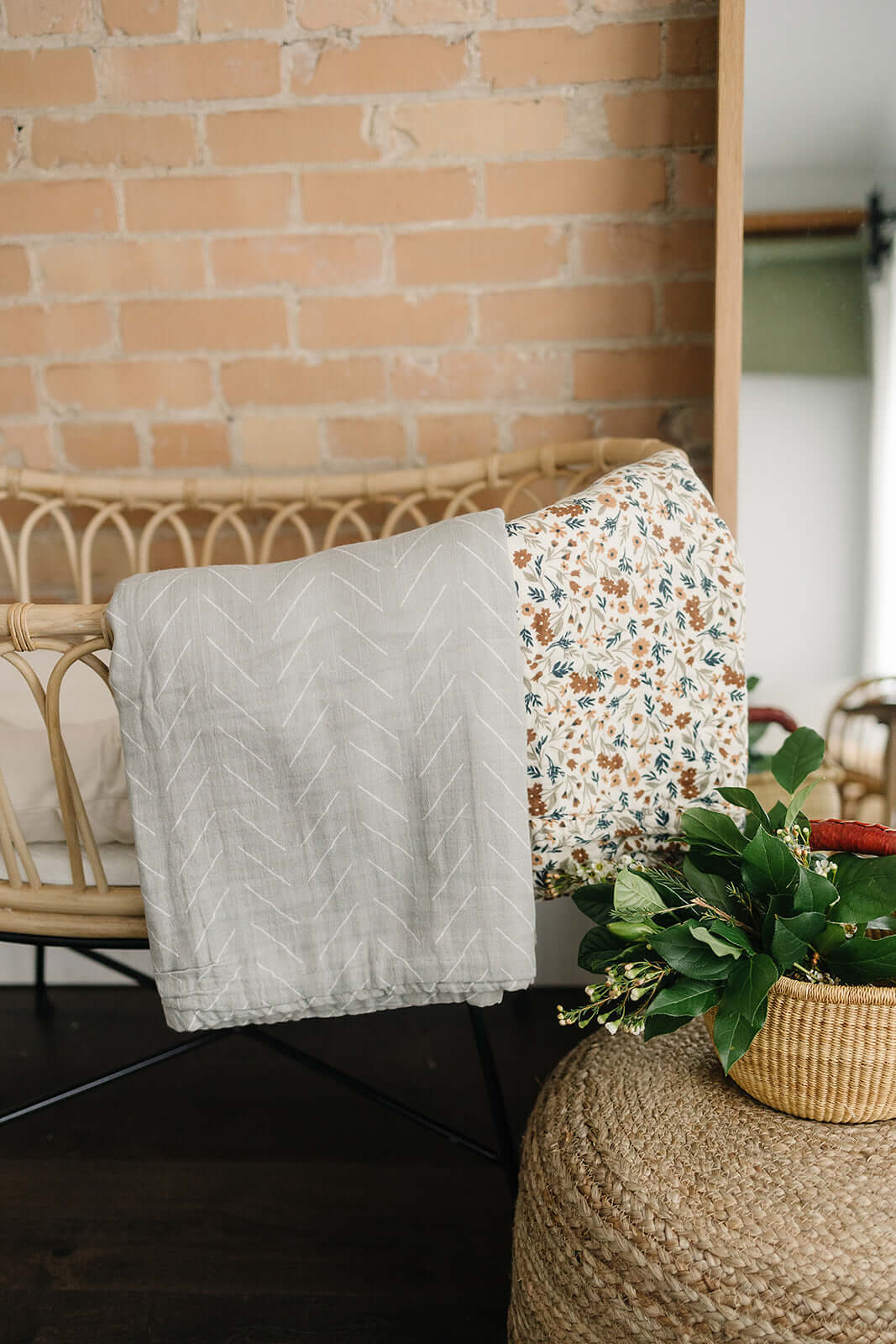 Desert Sage Muslin Quilt | Milk & Baby