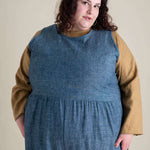 Backyard Jumpsuit in Indigo Chambray | Milk & Baby