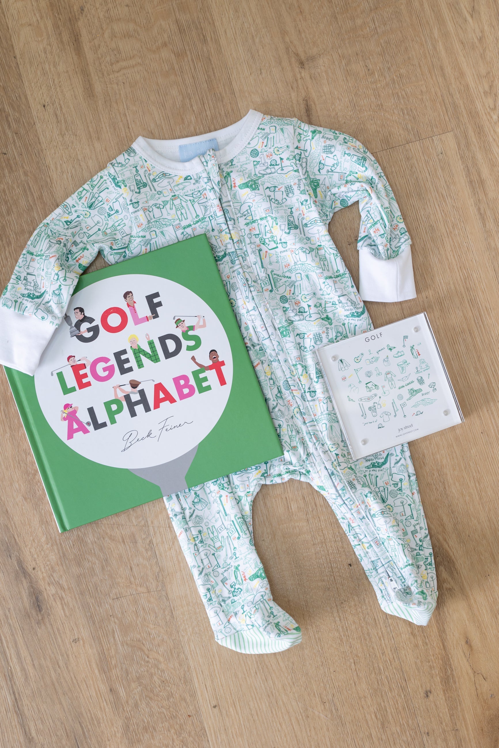 Golf Zip Baby Onesie | Milk & Baby