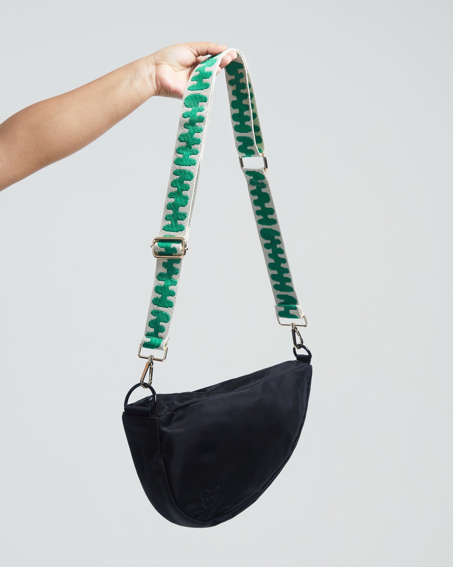 BLACK CROSSBODY BAG | Milk & Baby