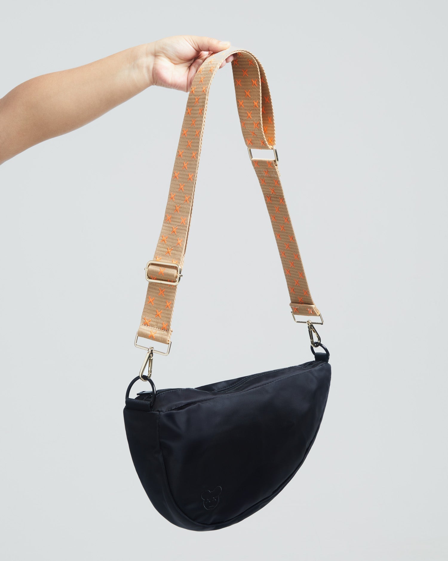 BLACK CROSSBODY BAG | Milk & Baby