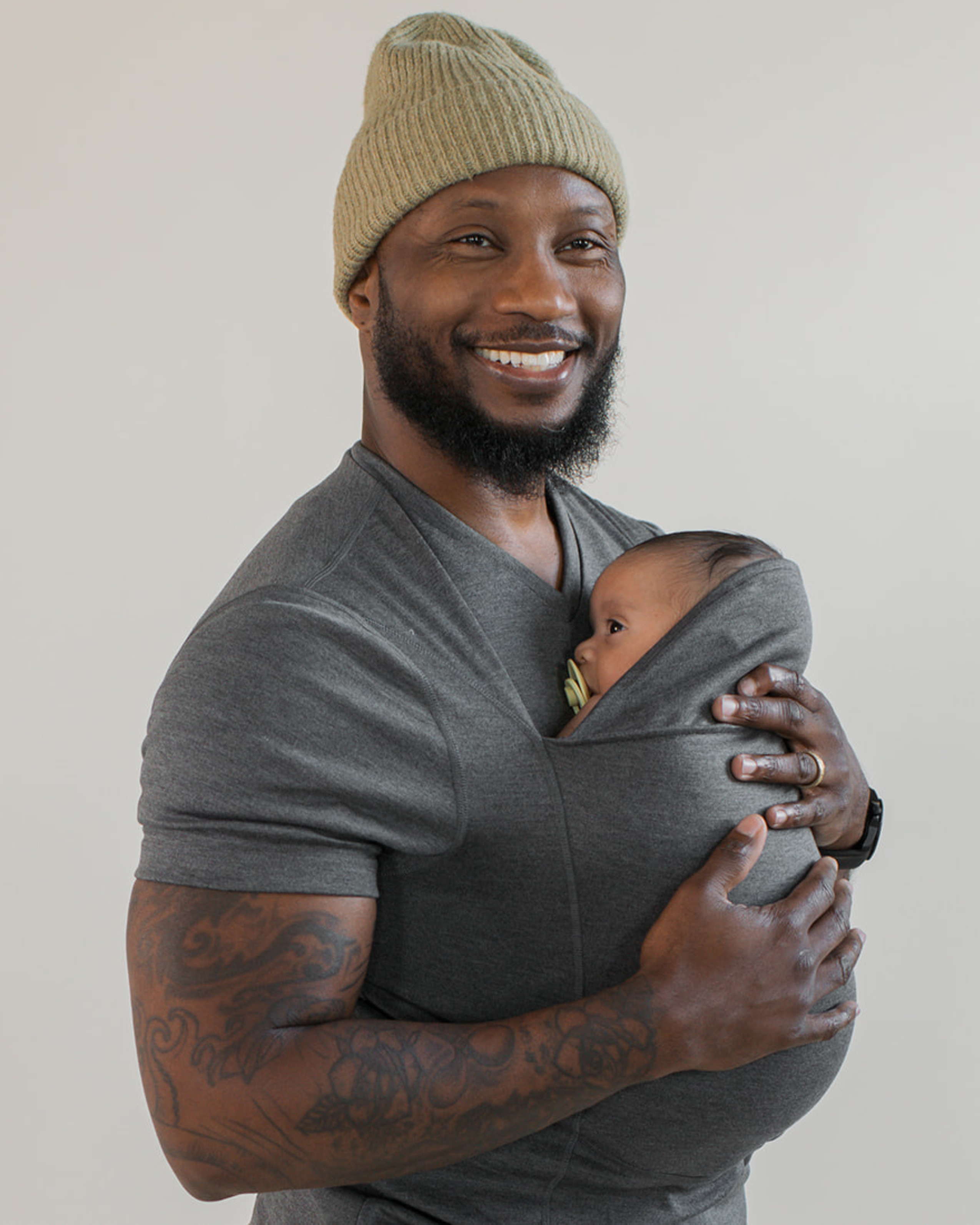 Dad Shirt | Gray | Milk & Baby