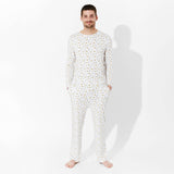 Milk & Cookies Bamboo Men's Pajama Set | Milk & Baby