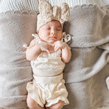 Luna + Luca Pointelle Summer Set - Cream | Milk & Baby