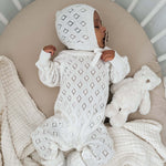 Bring Me Home Diamond Pointelle Bundle | White | Milk & Baby
