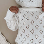 Bring Me Home Diamond Pointelle Bundle | White | Milk & Baby