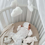 Bring Me Home Diamond Pointelle Bundle | White | Milk & Baby