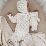 Bring Me Home Diamond Pointelle Bundle | White | Milk & Baby