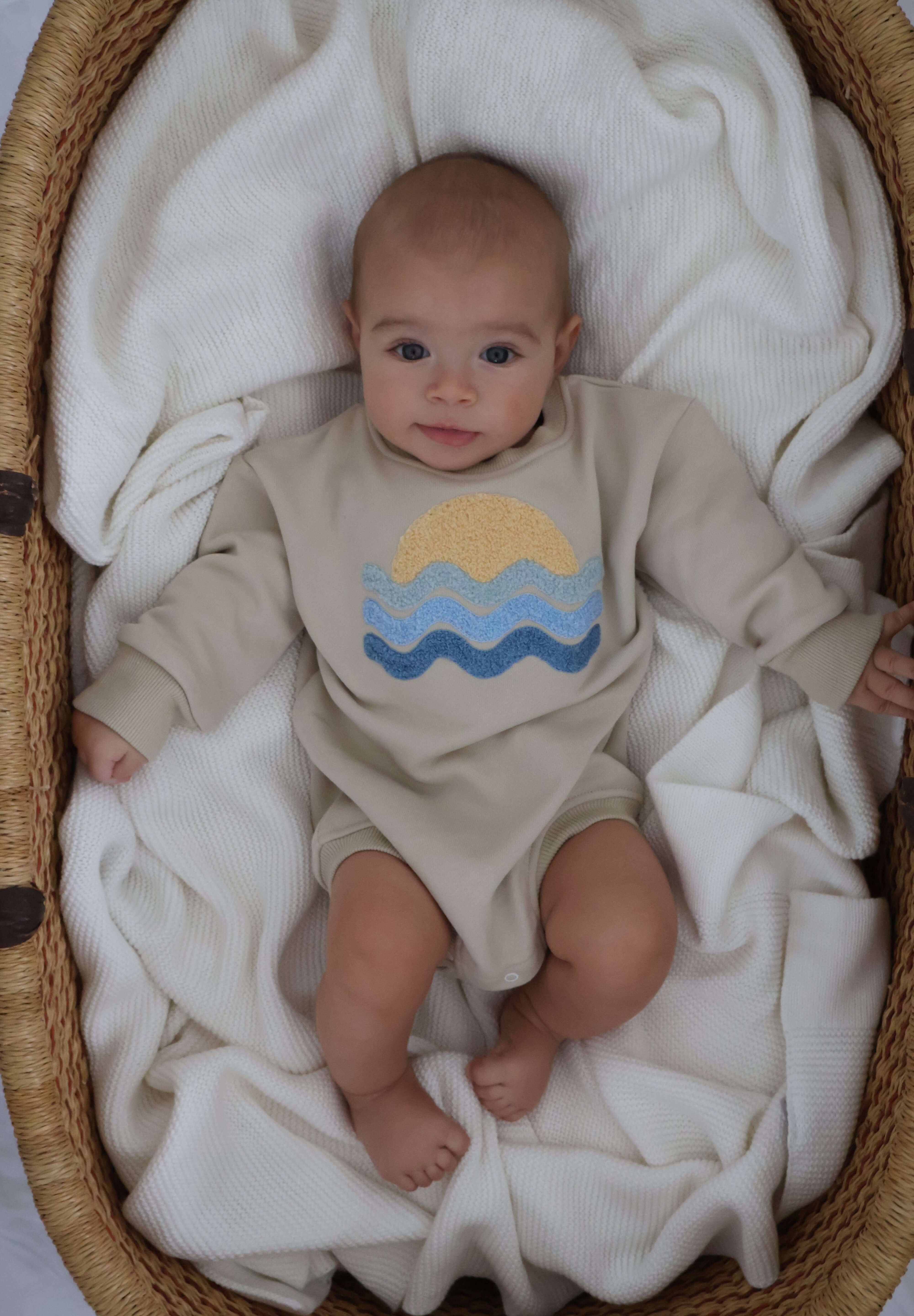 Sunset Bubble Romper | Milk & Baby