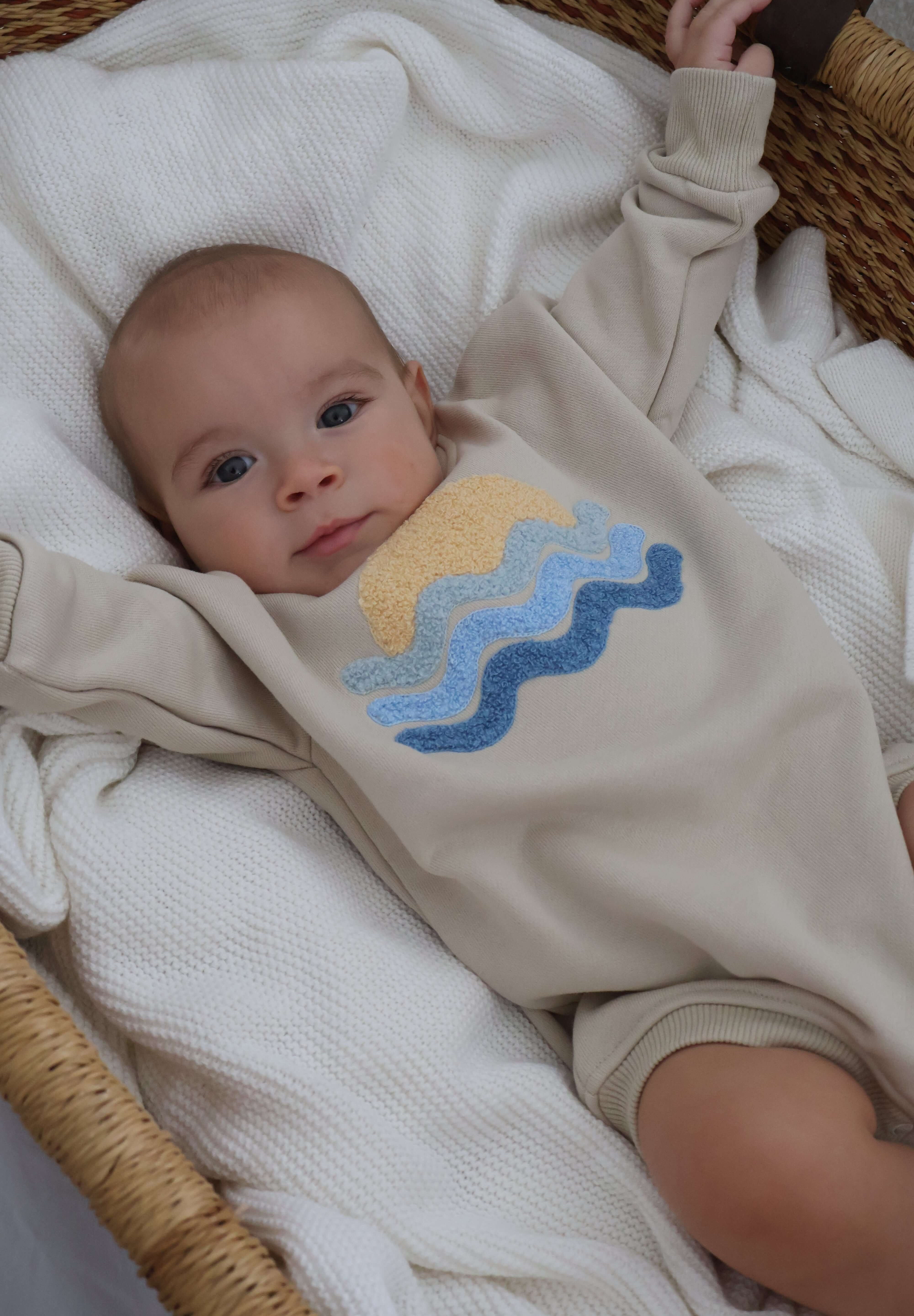 Sunset Bubble Romper | Milk & Baby