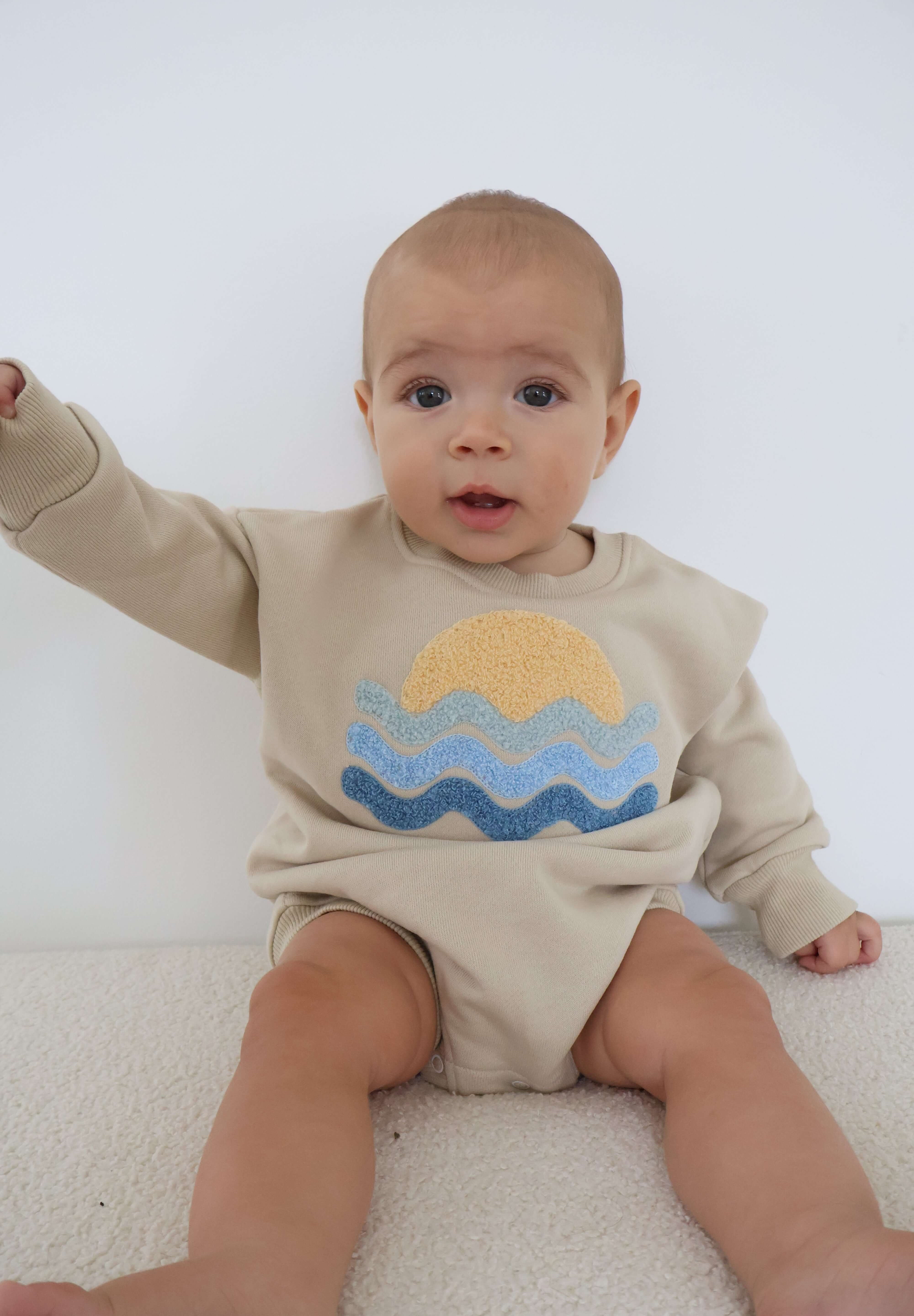 Sunset Bubble Romper | Milk & Baby