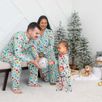 Crackling Christmas Women's Pajama Set | Milk & Baby