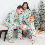 Crackling Christmas Men's Pajama | Milk & Baby