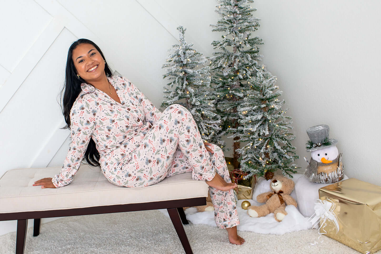 Cozy Pines Women's Pajama Set | Milk & Baby